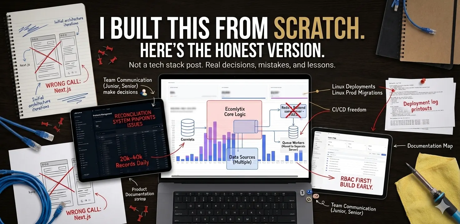 I Built a SaaS Platform from Scratch. Here's What It Taught Me